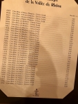 Restaurant Paul Bocuse - La carte des vins : les rouges de la vallée du Rhône Restaurant Paul Bocuse - La carte des vins : les rouges de la vallée du Rhône