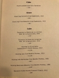 Restaurant Pépite cave à manger - Carte des vins