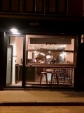 Restaurant Pépite cave à manger - Le bâtiment de nuit