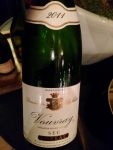 Restaurant Philippe Fauchet - Vouvray sec 2011 de chez Foreau