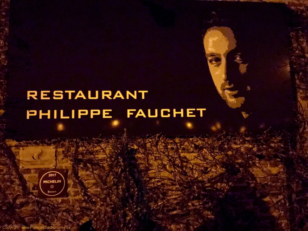 Restaurant Philippe Fauchet - L'enseigne