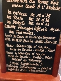 Restaurant Poivre Noir - Les menus