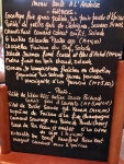 Restaurant Poivre Noir - L'ardoise : entrées et plats Restaurant Poivre Noir - L'ardoise : entrées et plats