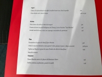 Restaurant Pouic Pouic - La carte Restaurant Pouic Pouic - La carte
