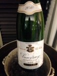 Restaurant Le Prieuré Saint-Géry - Vouvray sec 2010 de chez Foreau Restaurant Le Prieuré Saint-Géry - Vouvray sec 2010 de chez Foreau