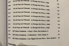 Restaurant Le Prieuré Saint-Géry - Carte des vins - Languedoc rouge Restaurant Le Prieuré Saint-Géry - Carte des vins - Languedoc rouge