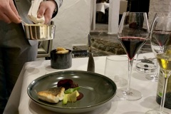 Restaurant Le Prieuré Saint-Géry - Emulsion vin rouge et échalotes
