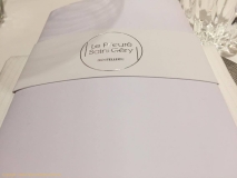 Restaurant Le Prieure Saint Gery - Le menu