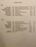 Restaurant Quai N°4 - La carte des vins - Voyage en Europe