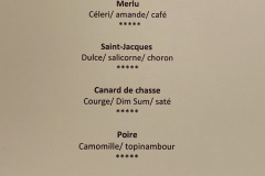 Restaurant Quai N°4 - Le menu Restaurant Quai N°4 - Le menu