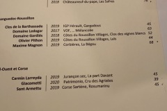 Restaurant Quai N°4 - La carte des vins - Les vins blancs - suite Restaurant Quai N°4 - La carte des vins - Les vins blancs - suite