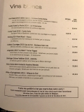 Restaurant Rob - Les vins blancs