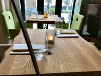 Restaurant San Sablon Bruxelles - Les tables