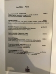 Restaurant San Daniele - Les carte des pâtes Restaurant San Daniele - Les carte des pâtes