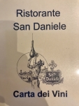 Restaurant San Daniele - La carte des vins Restaurant San Daniele - La carte des vins