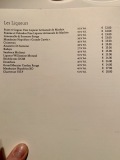 Restaurant Sea Grill - La carte des digestifs