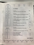 Restaurant Sotto Il Ponte - La carte des glaces Restaurant Sotto Il Ponte - La carte des glaces