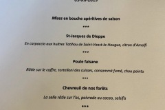 Restaurant Stirwen - Le menu Restaurant Stirwen - Le menu