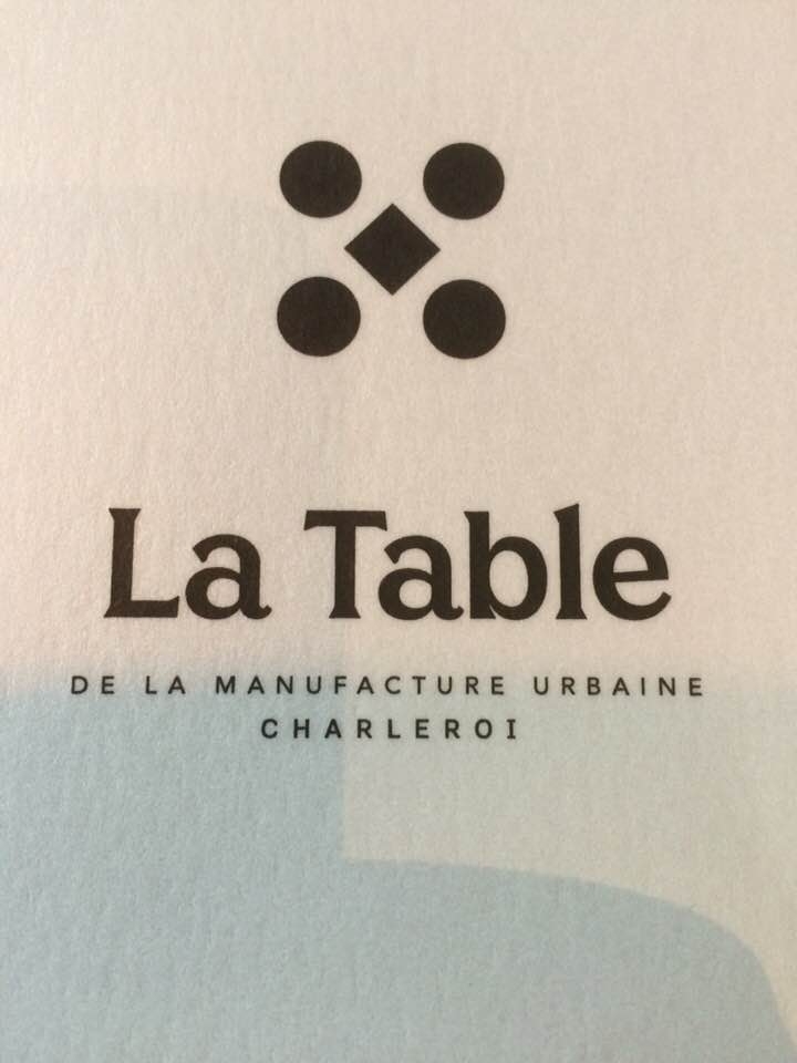 Restaurant La Table de la Manufacture Urbaine - Le menu