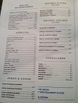 Brasserie Toucan Sur Mer - La carte Brasserie Toucan Sur Mer - La carte
