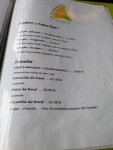 Restaurant Le Tri-Marrants - Carte Viandes et burgers Restaurant Le Tri-Marrants - Carte Viandes et burgers