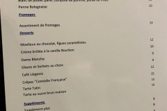Restaurant Tribeca - Le reste de la carte Restaurant Tribeca - Le reste de la carte