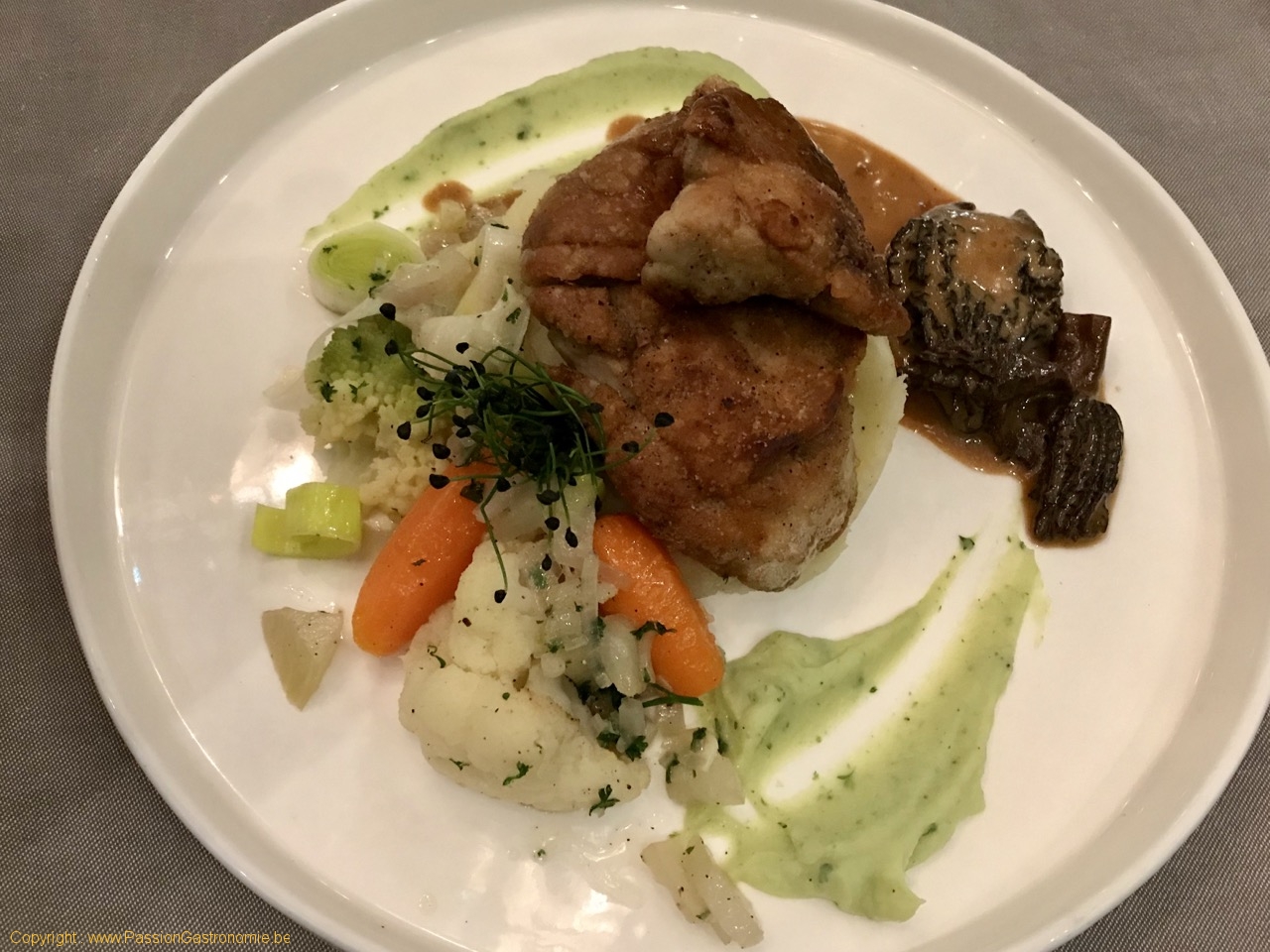 Restaurant Tribeca - Ris de veau de coeur braisé