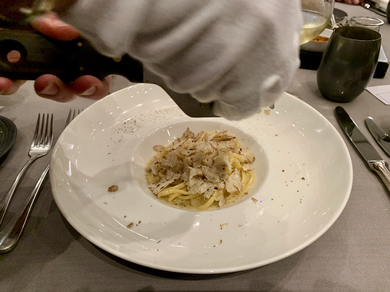 Restaurant Tribeca - Fettuccini à la truffe blanche d'Alba