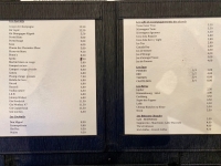 Restaurant Tribeca - La carte des apéritifs Restaurant Tribeca - La carte des apéritifs