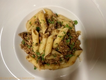 Les chalets du Tribeca - Penne Bolognaise (pour les enfants)