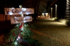 Les chalets du Tribeca - L'entrée Les chalets du Tribeca - L'entrée