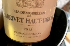 Les chalets du Tribeca - Les demoiselles de Larrivet Haut-Brion planc 2013 Les chalets du Tribeca - Les demoiselles de Larrivet Haut-Brion planc 2013