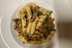 Les chalets du Tribeca - Penne Bolognaise (pour les enfants) Les chalets du Tribeca - Penne Bolognaise (pour les enfants)