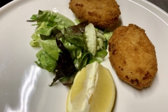 Les chalets du Tribeca - Croquettes aux crevettes Les chalets du Tribeca - Croquettes aux crevettes