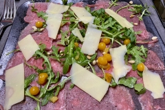 Les chalets du Tribeca - Carpaccio de boeuf Les chalets du Tribeca - Carpaccio de boeuf