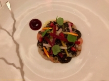 Restaurant Villa Lorraine - Carpaccio de Saint-Jacques