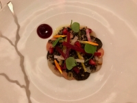 Restaurant Villa Lorraine - Carpaccio de Saint-Jacques Restaurant Villa Lorraine - Carpaccio de Saint-Jacques