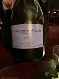 Restaurant La Villa Lorraine - Bourgogne Aligoté 2017 de chez Sylvain Pataille