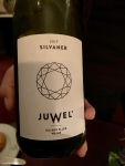 Restaurant La Villa Lorraine - Silvaner "Juwel" 2017 de Juliane Eller - Allemagne