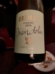 Restaurant La Villa Lorraine - Oremus "Mendolas" 2016 Vega Sicilia - Hongrie Restaurant La Villa Lorraine - Oremus "Mendolas" 2016 Vega Sicilia - Hongrie