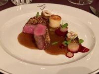 Restaurant La Villa Lorraine - Dos de chevreuil Restaurant La Villa Lorraine - Dos de chevreuil