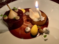 Restaurant La Villa Lorraine - Dessert autour de la poire Restaurant La Villa Lorraine - Dessert autour de la poire
