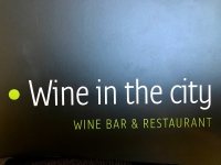 Restaurant Wine In The City - La carte des vins