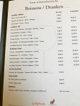 Restaurant Wine In The City - La carte des vins Restaurant Wine In The City - La carte des vins
