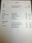 Restaurant Wine In The City - La carte des vins Restaurant Wine In The City - La carte des vins