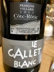 Restaurant Wine In The City - Côte-Rôtie 2013 Le Gallet Blanc de chez Villard Restaurant Wine In The City - Côte-Rôtie 2013 Le Gallet Blanc de chez Villard