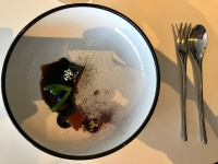 Restaurant WY Bruxelles - Mise en bouche Bonite Restaurant WY Bruxelles - Mise en bouche Bonite