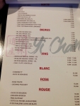 Restaurant asiatique Yi Chan - Carte des boissons Restaurant asiatique Yi Chan - Carte des boissons