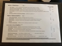Restaurant Zur Post - Les menus