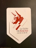 Restaurant La Table Du Boucher - Le logo